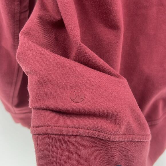 Lululemon Men's Lululemon City Sweat Pullover Hoodie - Mulled Wine - Small - Picture 6 of 7